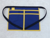 Gardeners Apron – Royal Blue & Yellow Polycotton Drill