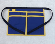 Gardeners Apron – Royal Blue & Yellow Polycotton Drill