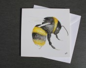 Greetings cards Notelets 5 Printed from an original watercolour BEE