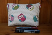 Zipped Bag – Owls