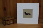 Greetings Card – Sophie Allport Wiredhaired Dachshund