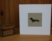 Greetings Card – Sophie Allport Wiredhaired Dachshund