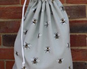 Drawstring Bag – Sophie Allport Bees Fabric