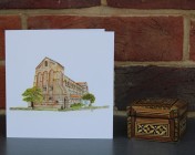 Greetings cards Notelets 5 Printed from an original watercolour CHURCH