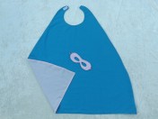 Superhero Cape & Mask Older Childs Pink/Turquoise