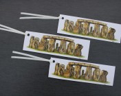 Gift Tags/Bookmarks 3 Printed from an original watercolour STONEHENGE